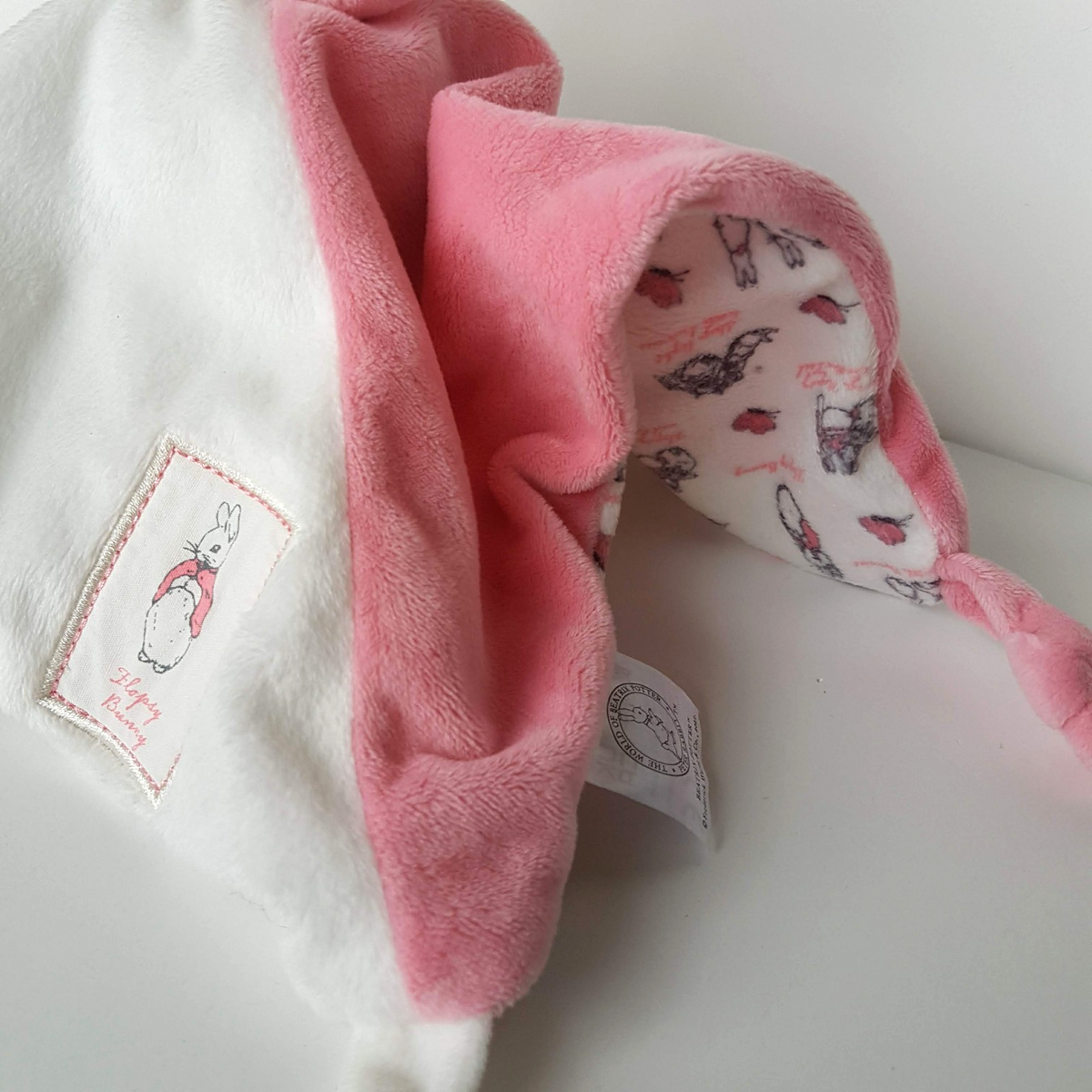 Peter Rabbit FLOPSY Lovey + Plush RATTLE Security Comforter Sleep Baby Soft Toy4