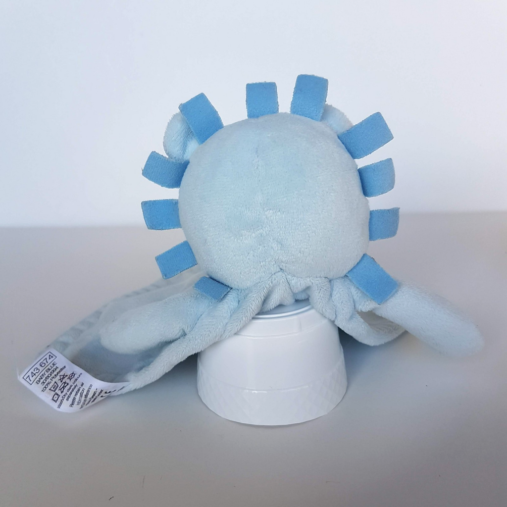 baby M&Co BLUE LION Lovey Plush Security Comforter Sleep Blanket Soft Toy Cute6