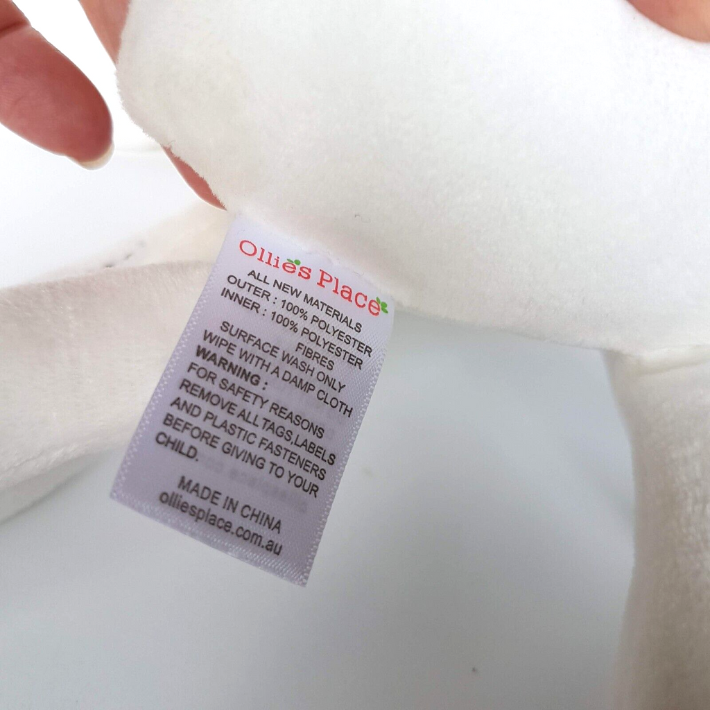 OLLIE'S PLACE Bunny BABY Lovey Comforter Soft Toy Rabbit Stuffed Animal Plush8