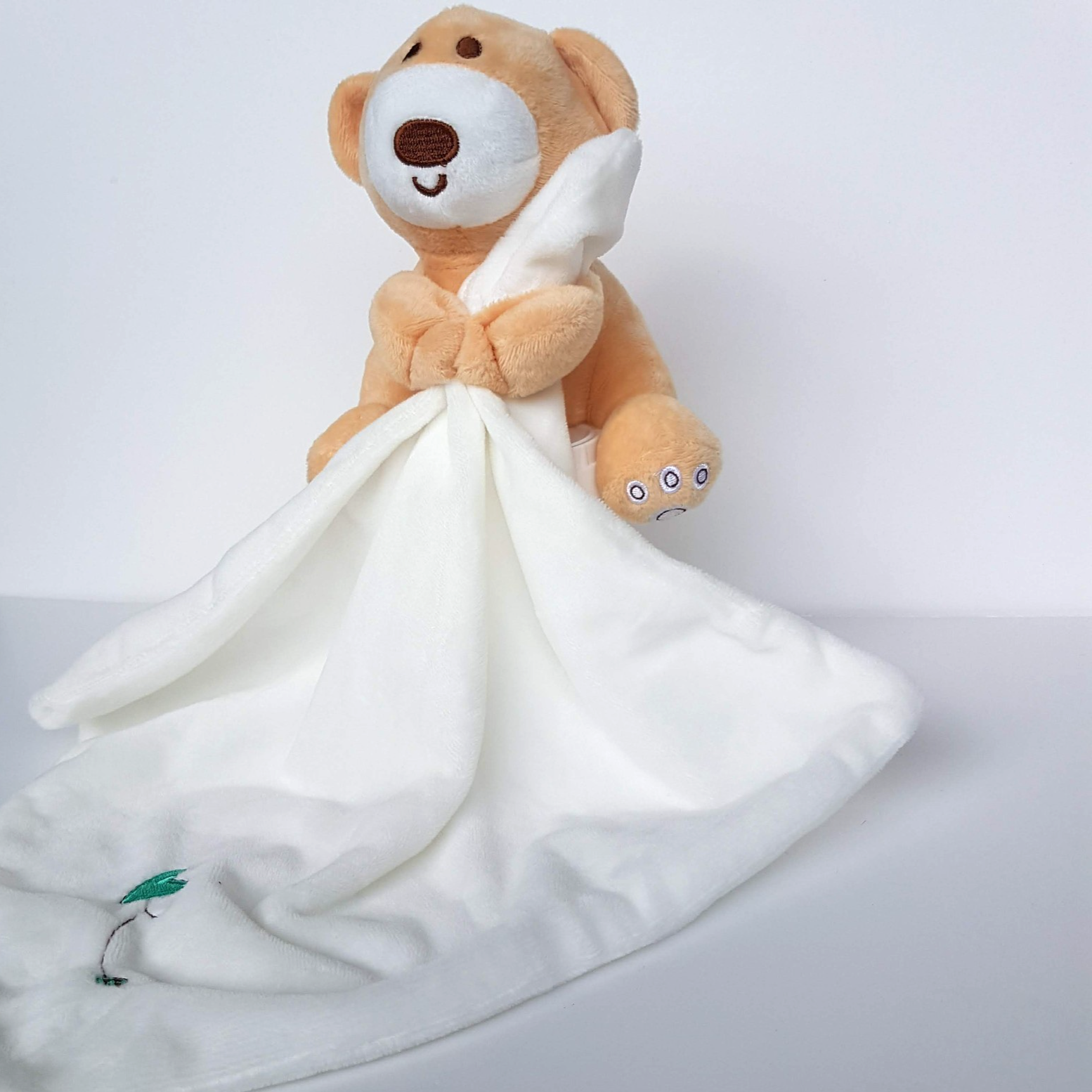 Ollie's Place BEAR LOVEY Comforter Plush Security Blanket Sleep Soft Toy Cute4