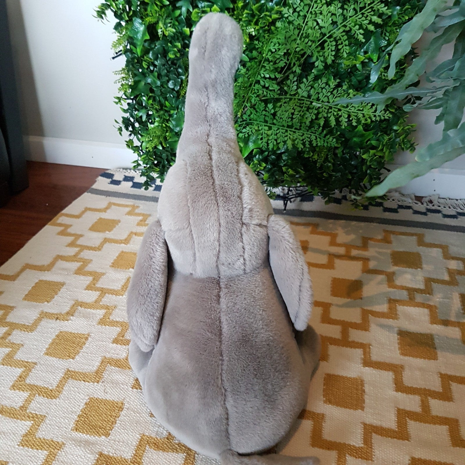 Korimco LARGE ELEPHANT 45cm Plush Grey Stuffed Animal Soft Toy Safari Animal Toy3