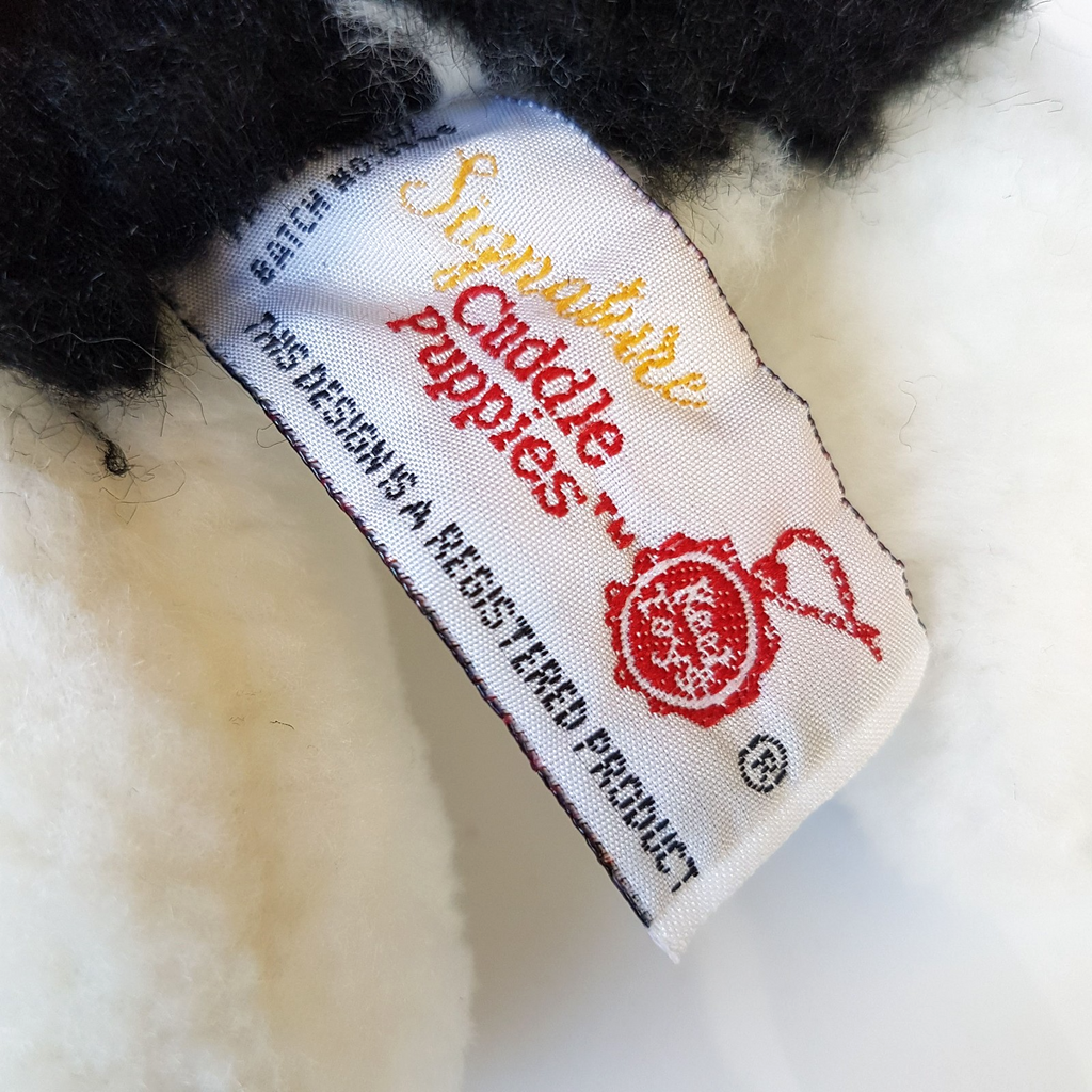 Cuddle Puppies BORDER COLLIE Dog Plush Stuffed Animal Soft Toy Weighted Beanbag6