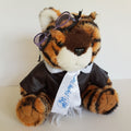 Rare Vintage FLYING TIGERS Aviation Squadron Pilot Plush Stuffed Animal Soft Toy0