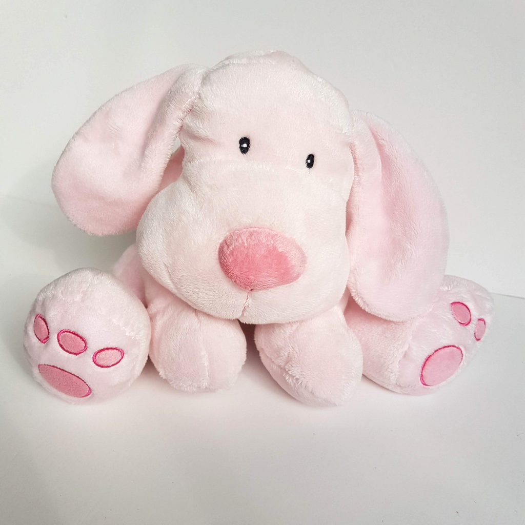 Target FLOPPY PINK Dog Puppy Plush 29cm Soft Toy Stuffed Animal Pastel Beanbag2