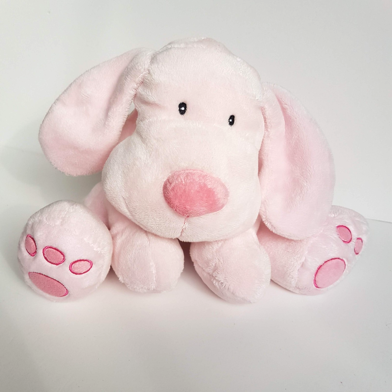 Target FLOPPY PINK Dog Puppy Plush 29cm Soft Toy Stuffed Animal Pastel Beanbag2