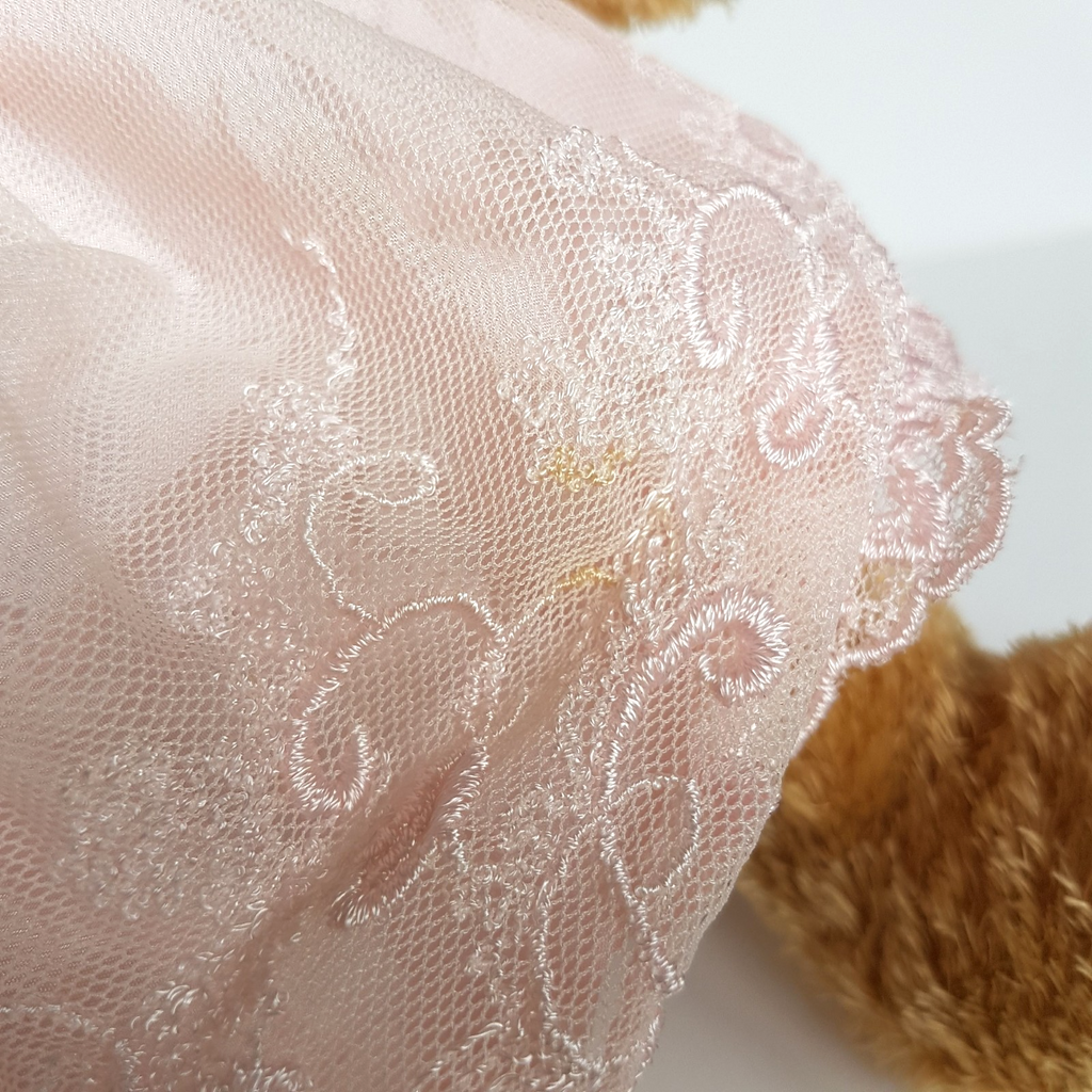 Settler Bears PINK LACE TEDDY Bear 37cm Plush Lace Soft Toy Stuffed Animal Cute9
