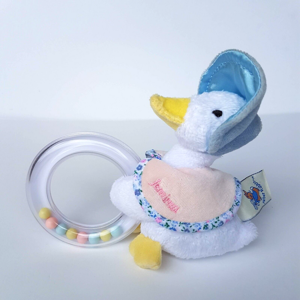 Peter Rabbit BABY TOY BUNDLE Plush Lovey Security Blanket Comforter & Rattle Toy11
