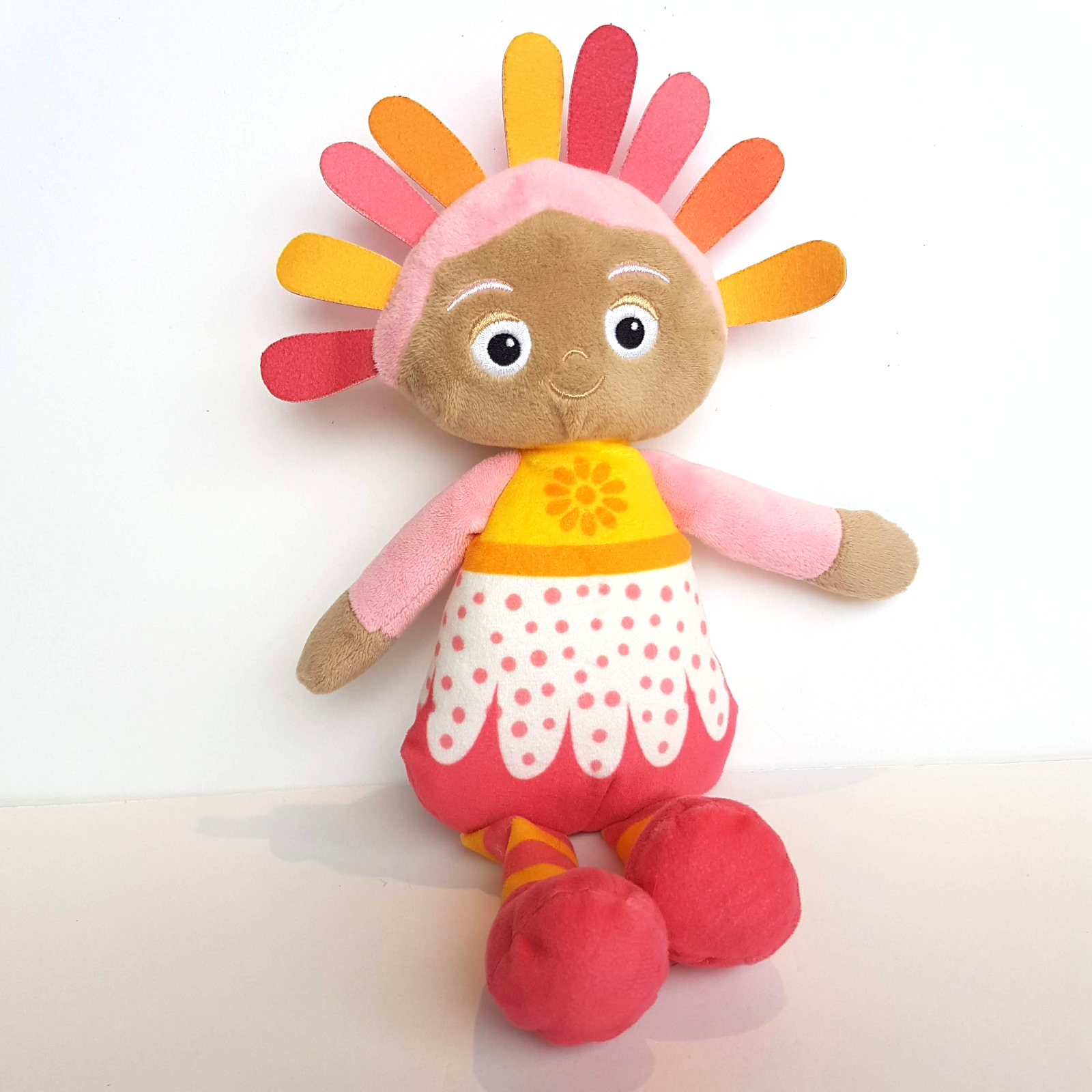 In The Night Garden UPSY DAISY 100% Recycled Plush 33cm Soft Toy Cloth Doll Cute0