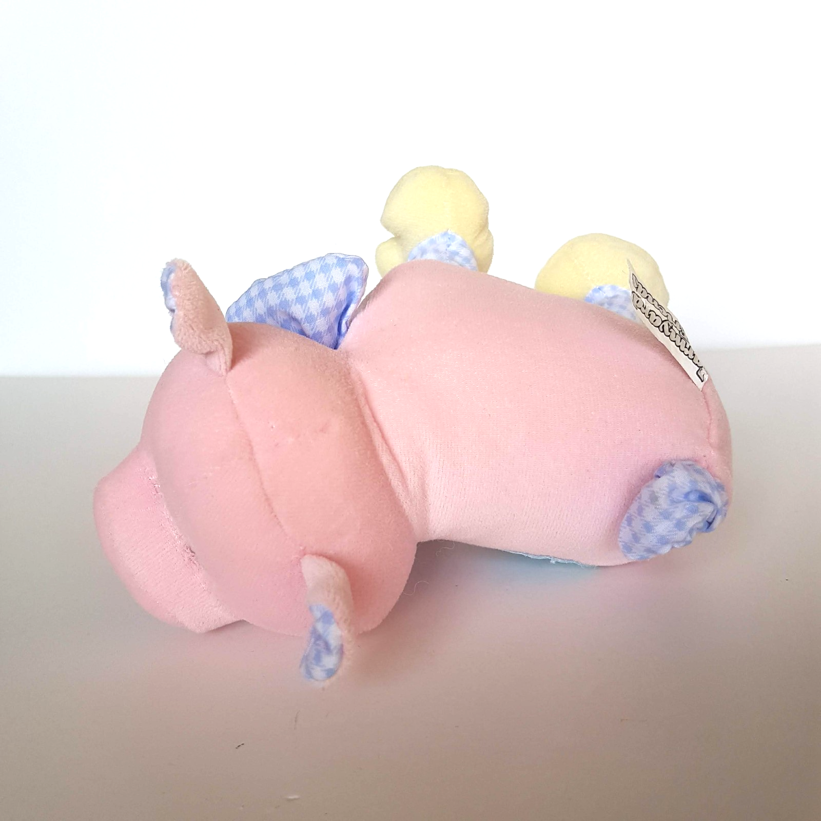 Velour FARMYARD FRIENDS PIG Vintage Plush Stuffed Animal Farm Piglet Soft Toy6