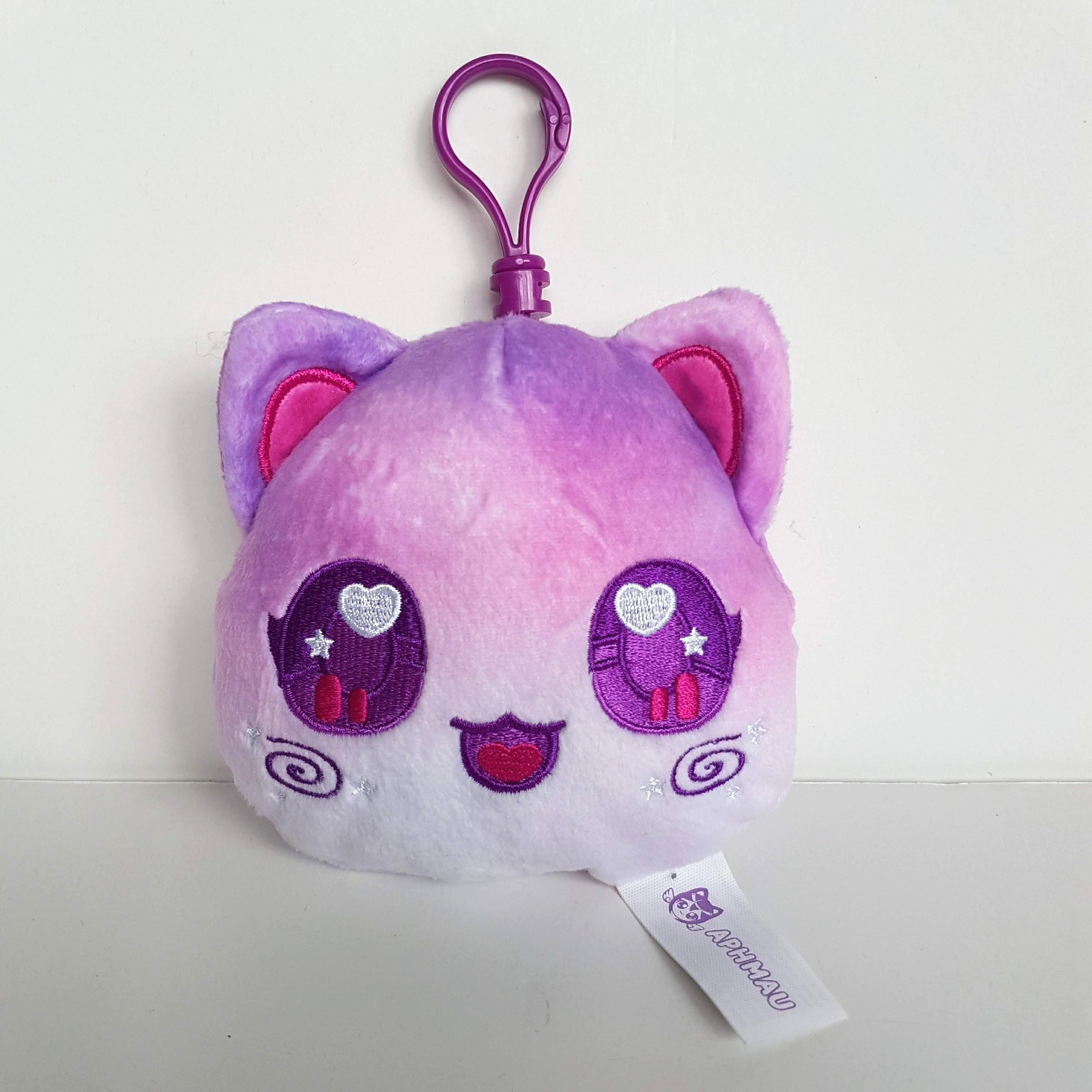 Aphmau Celestial GALAXY CAT KEY RING Meemeows Key Chain Clip On Plush Soft Toy1