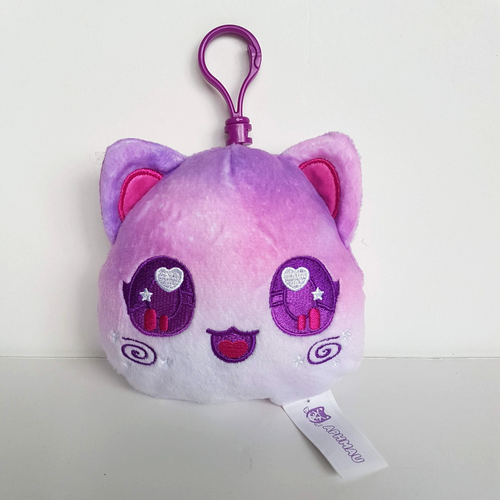 Aphmau Celestial GALAXY CAT KEY RING Meemeows Key Chain Clip On Plush Soft Toy1