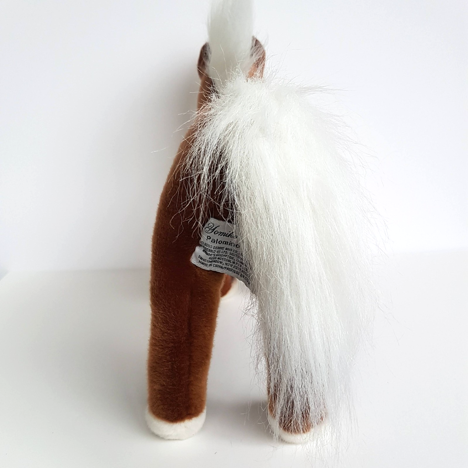 Russ Yomiko Classics PALOMINO HORSE Plush Stuffed Animal Soft Toy Pony 35cm long7