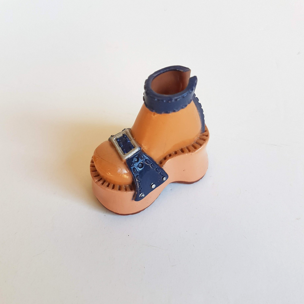 My Scene SPRING BREAK MADISON Replacement Blue Platform Shoe Sandal ONE ONLY Toy0