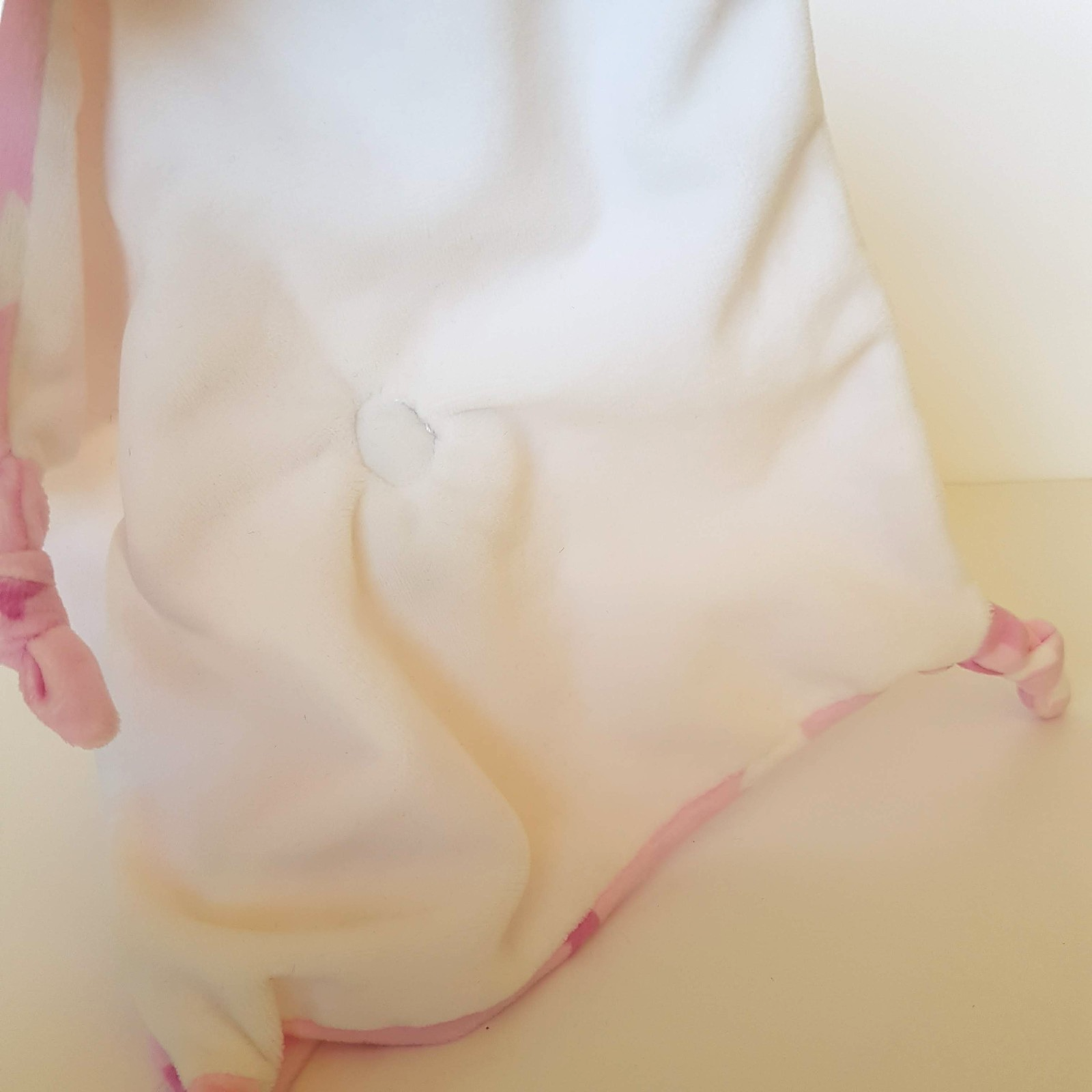 Little Linen PINK BUNNY RABBIT Lovey Security Blanket Comforter Plush Soft Toy4