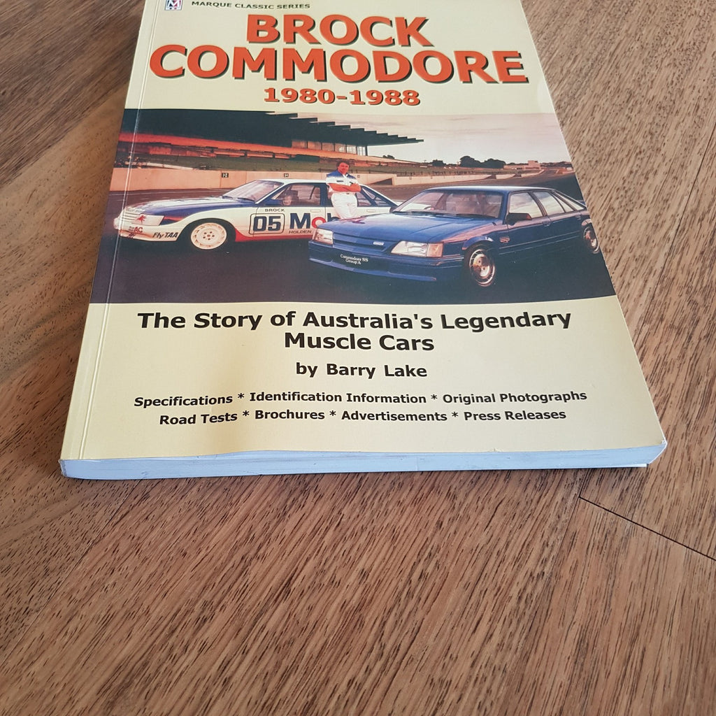 Peter BROCK COMMODORE PB Book Barry Lake Muscle Car Bathurst Holden Racing HDT5