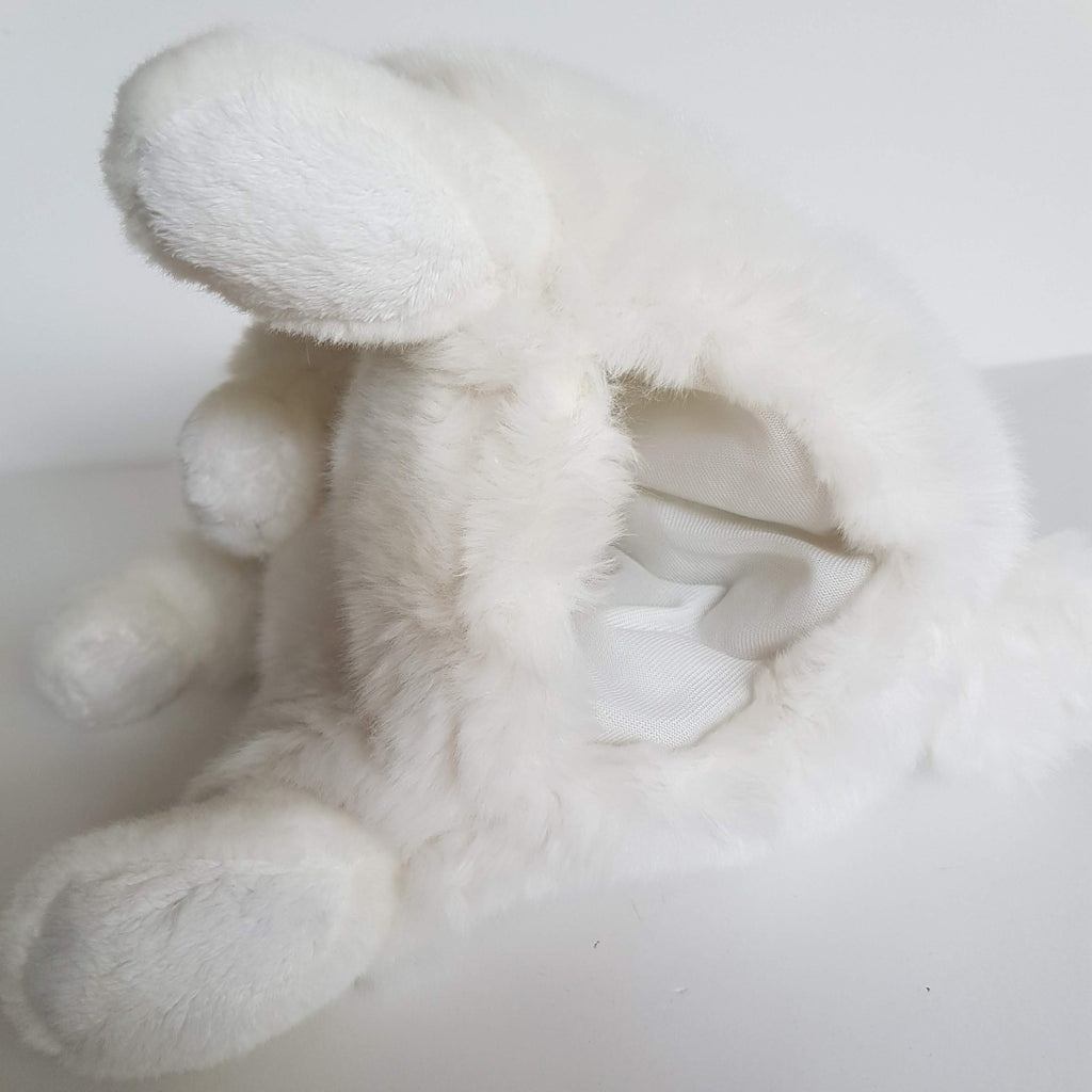 Folkmanis WHITE BUNNY RABBIT PUPPET Plush Stuffed Animal Soft Toy Super Adorable7