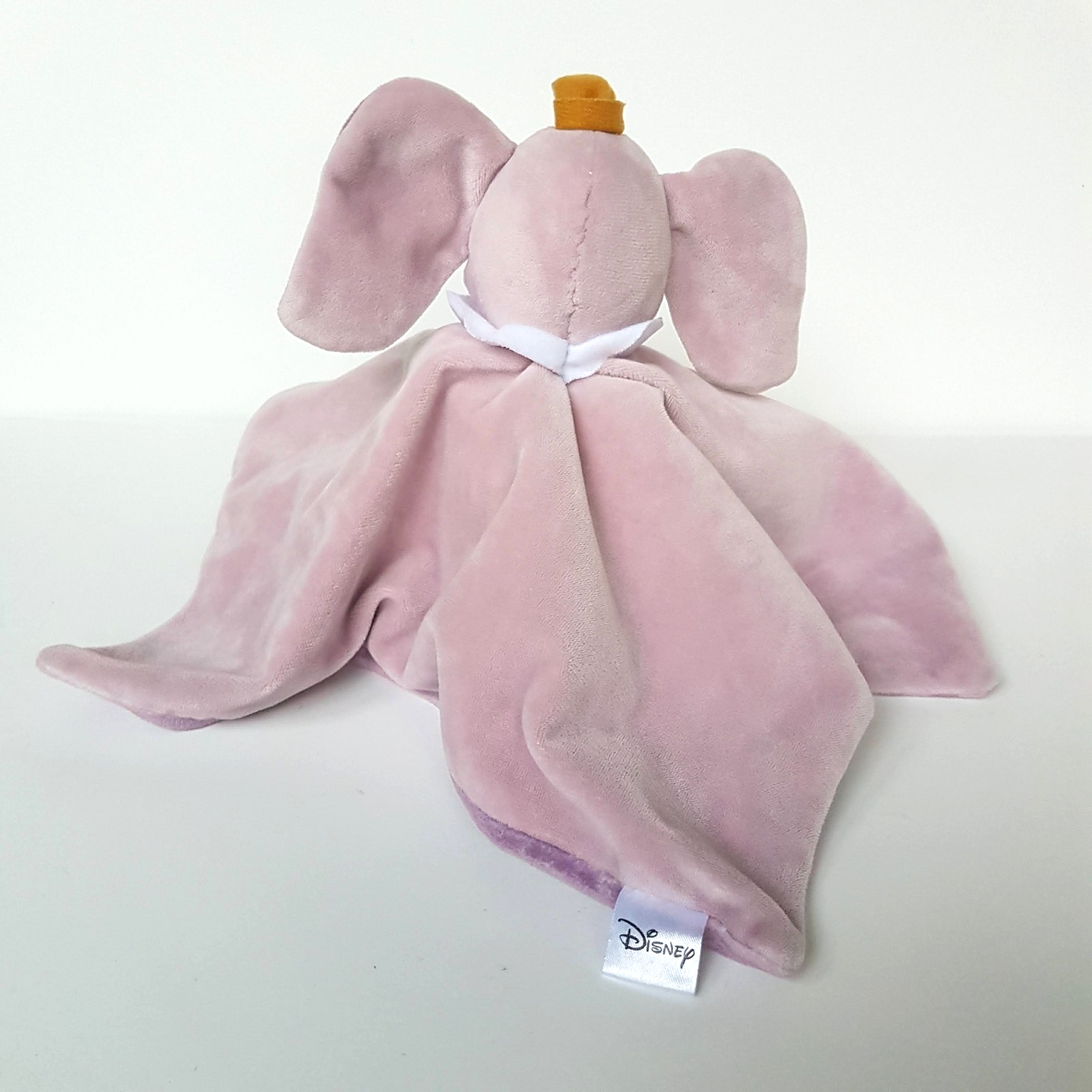 Disney PURPLE DUMBO Lovey Plush Elephant Security Comforter Blanket Soft Toy5