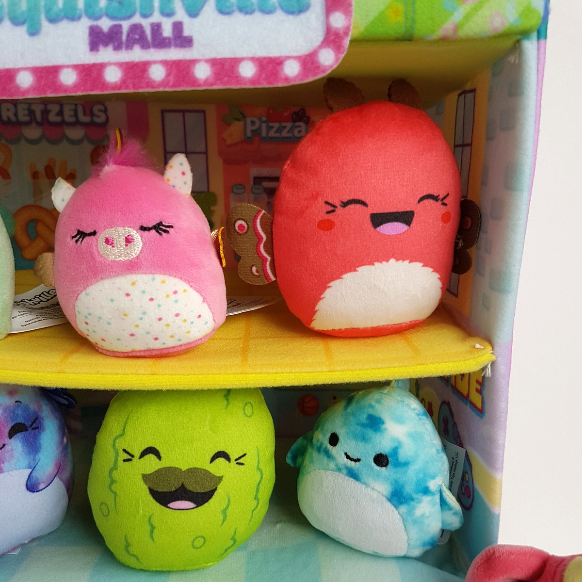 Squishmallows SQUISHVILLE McDonalds Happy Meal + MALL Stuffed Animal Soft Toy3