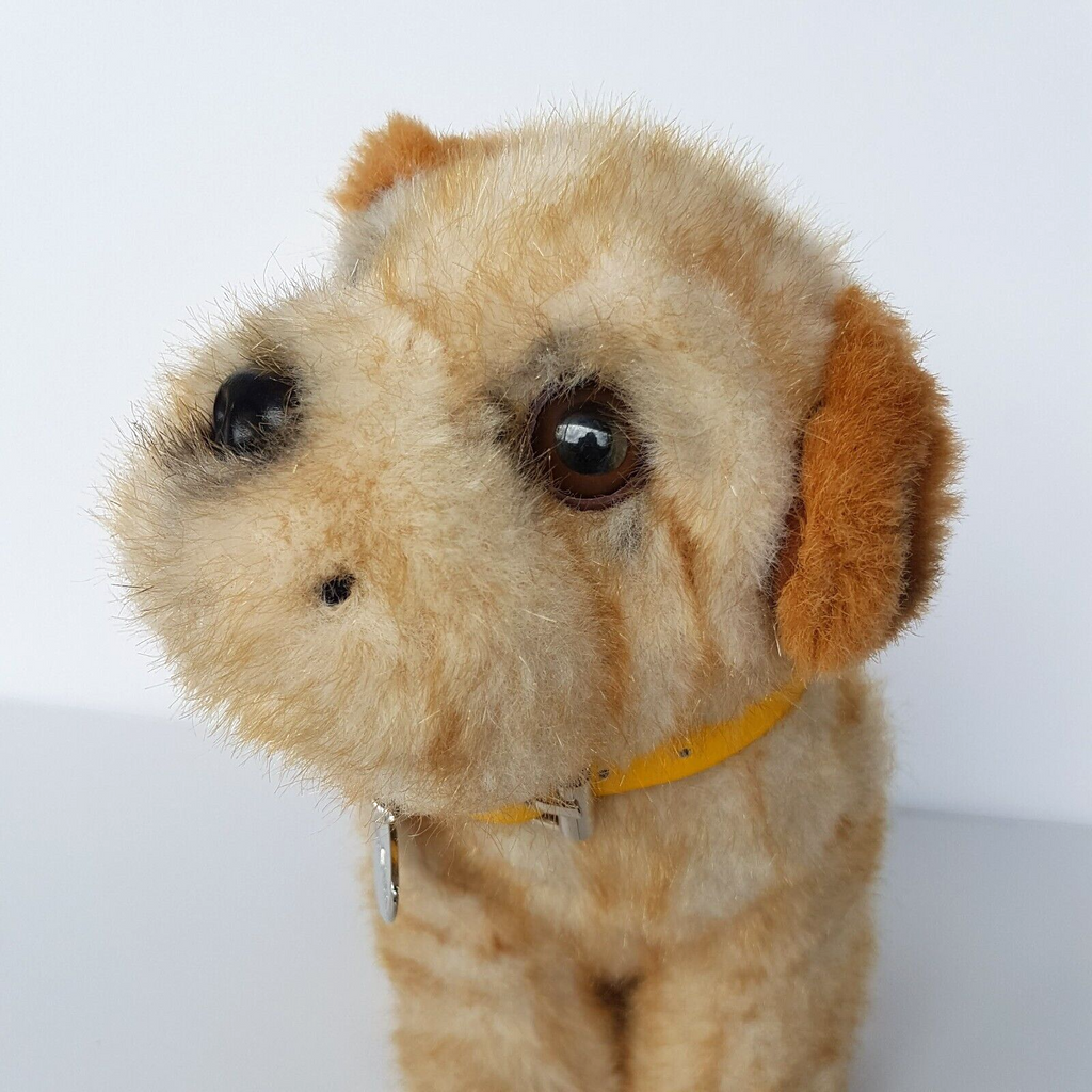 SHAR PEI Puppy DOG Playful Plush Stuffed Animal Small Soft Toy Cute Pet Collar3