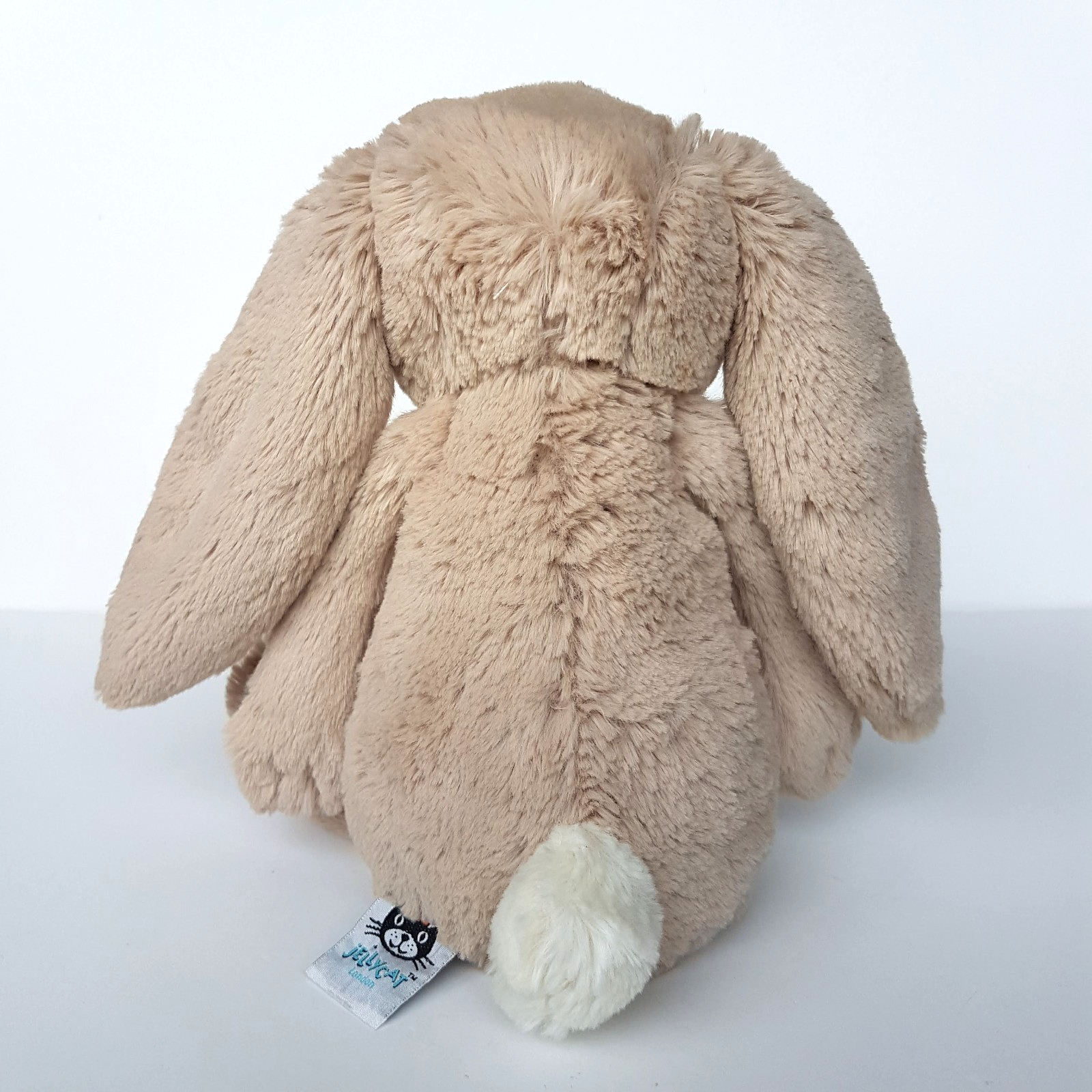 Jellycat BEIGE BASHFUL BUNNY Medium 12" Rabbit Plush Stuffed Animal Soft Toy5