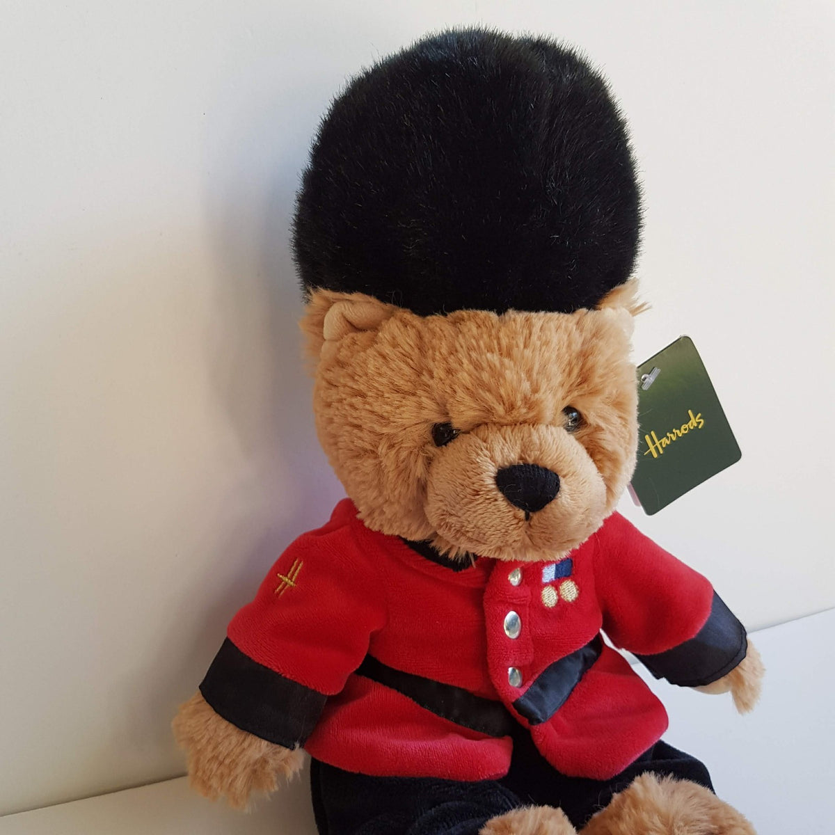 Harrods GUARDSMAN Teddy Bear 35cm Plush TAGS Soft Toy Stuffed Toy Clothes Cute2