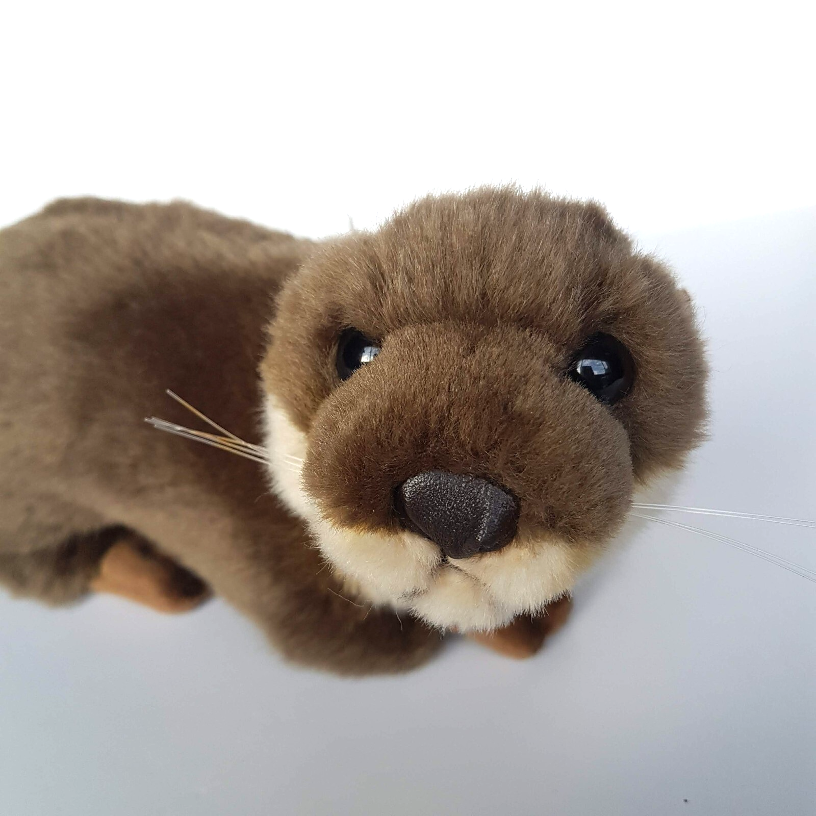 Korimco LOVABLE OTTER Plush 33cm Soft Toy Wild Animal Stuffed Animal Realistic1