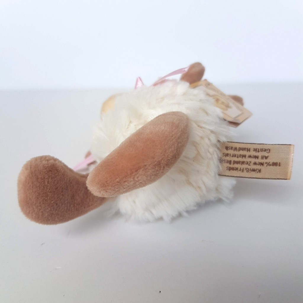Kiwi & Friends WHITE LAMB SHEEP 16cm Plush Stuffed Animal Soft Toy New Zealand9