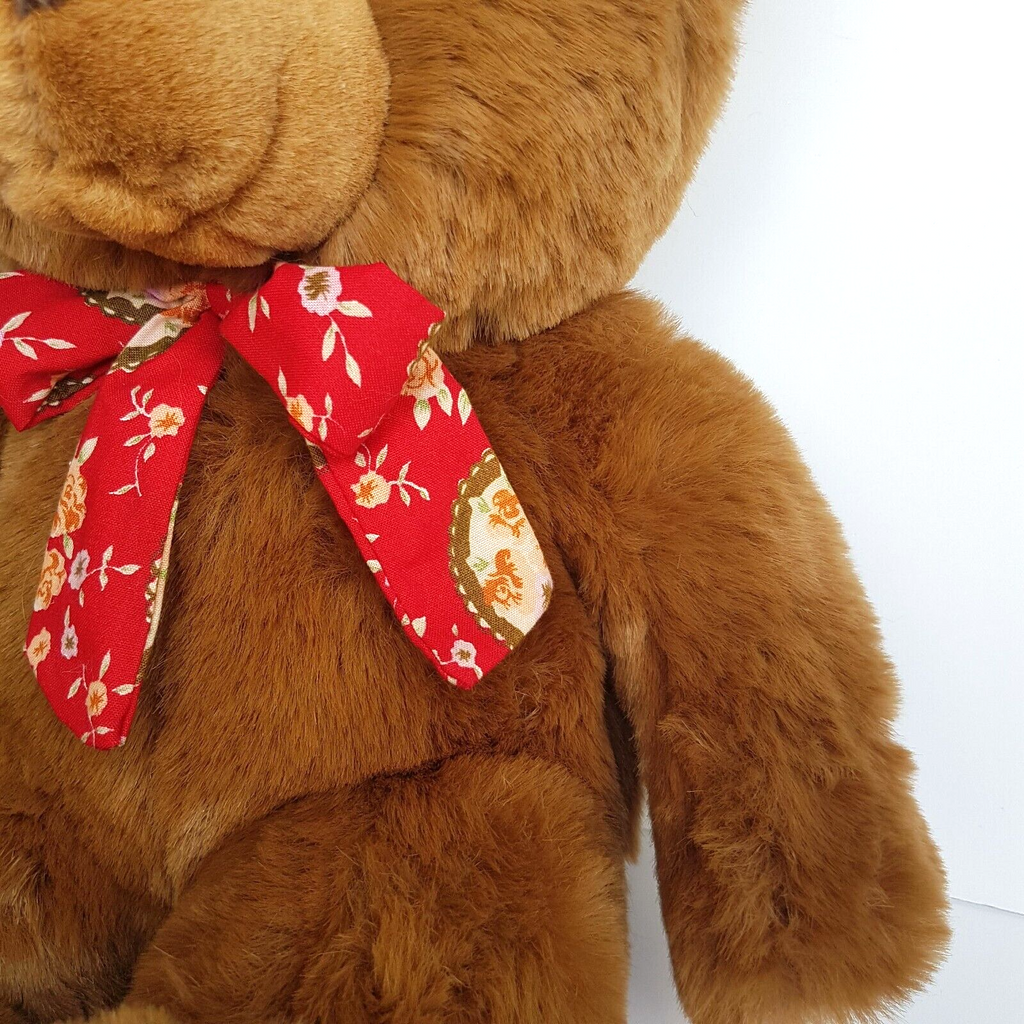 Stunning HOLLSTROM Chocolate Teddy Bear Plush 32cm TAGS Soft Toy Stuffed Animal5
