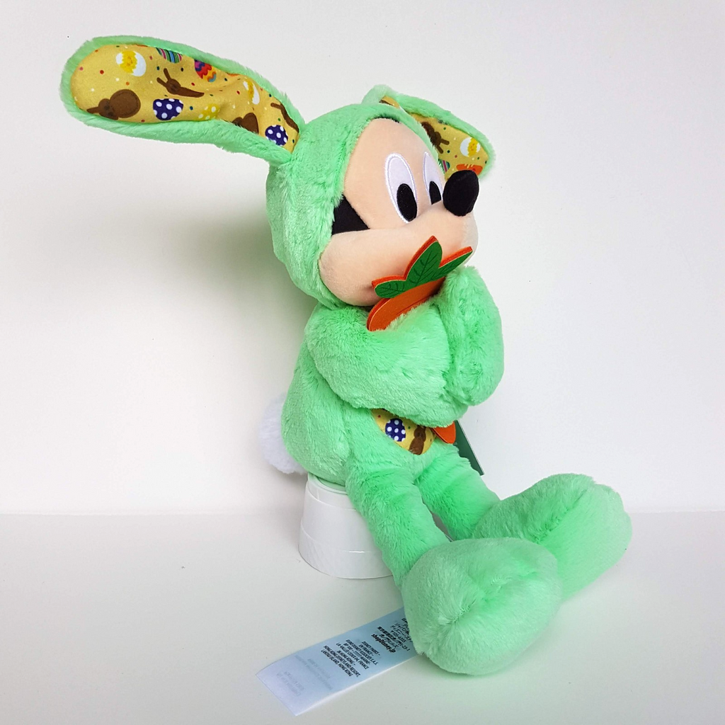Disney MICKEY MOUSE Easter Green Bunny TAGS Plush 31cm Stuffed Animal Soft Toy4