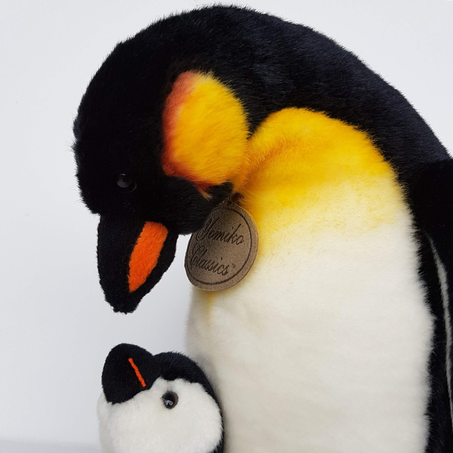 Yomiko Classics MUM BABY PENGUIN Plush 27cm Stuffed Animal Soft Toy STUNNING2