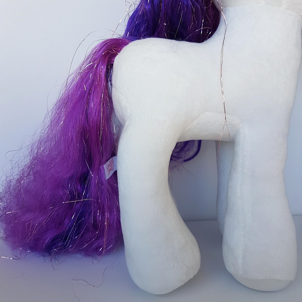 TY My Little Pony RARITY SPARKLE Large Plush 17” Stuffed Animal Soft Toy 201614