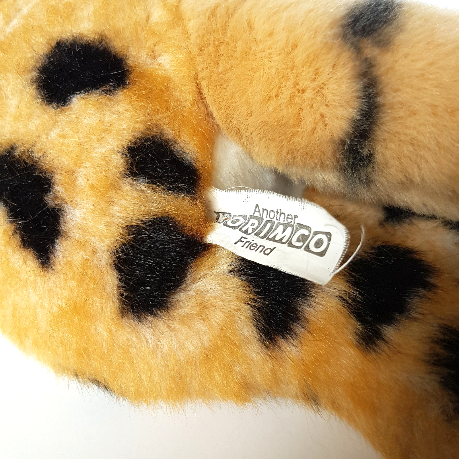Korimco SERVAL WILD CAT Laying Plush Stuffed Animal Soft Toy Safari Animals Cute7