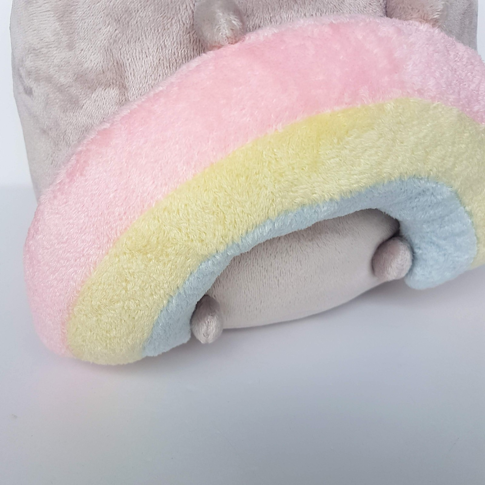 Gund PUSHEEN RAINBOW CAT 23cm Soft Toy Stuffed Animal Kitten Pet Genuine Cute2