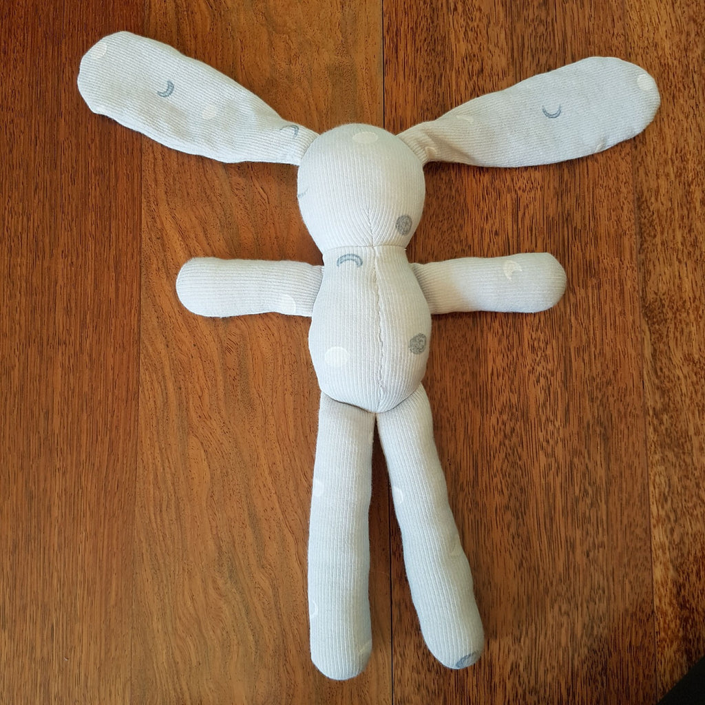 Country Road BUNNY RABBIT Baby Lovey Organic Cotton Comforter Security Soft Toy8