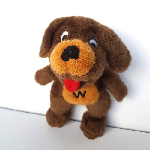 1999 Wiggles WAGS THE DOG Plush 17cm Vintage BeanBag Stuffed Animal Soft Toy0