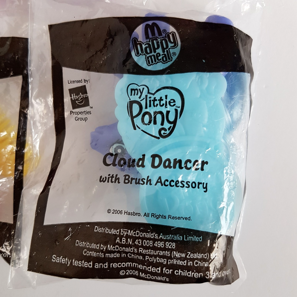 MY LITTLE PONY McDonalds Happy Meal Toys 2006 Hasbro SEALED Accessories Horse9