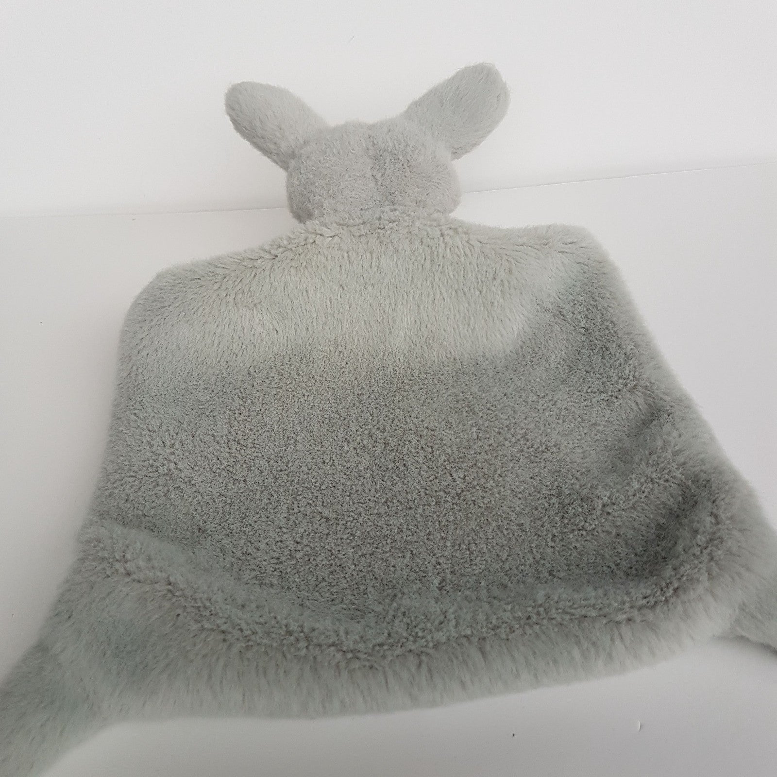 Annabel Trends GREY BUNNY LOVEY Rabbit Baby Comforter Security Blanket Soft Toy6