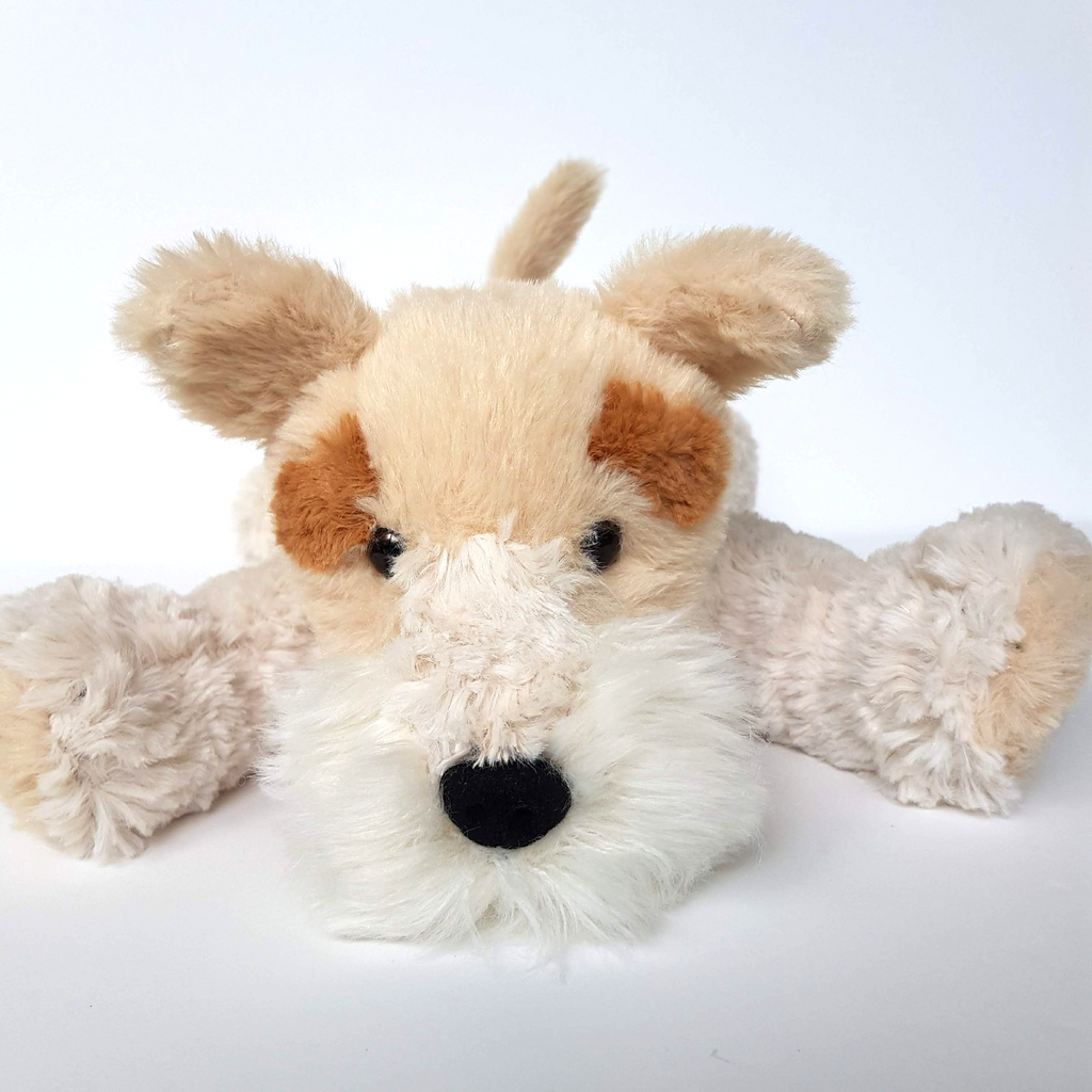 Adairs FLOPPY TERRIER DOG 36cm Stuffed Animal Cuddly Soft Toy Adorable Spotty7