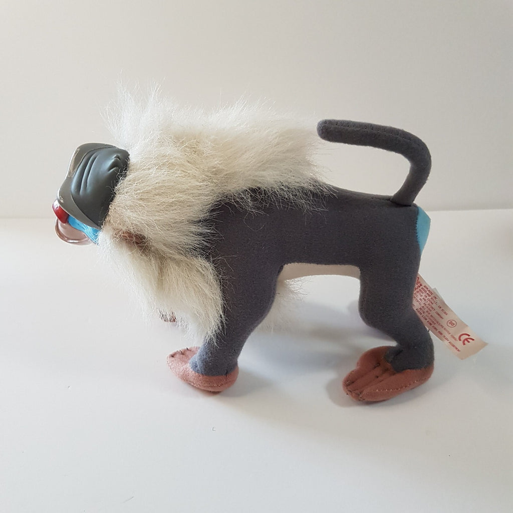 Vintage DISNEY LION KING Toys Applause Vinyl + Plush Rafiki Pumbaa Mufasa Simba21