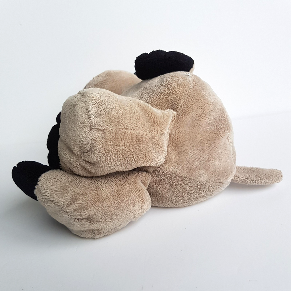 Cute FLOPPY BLACK GREY DOG Plush Soft Toy 35cm Cuddly Stuffed Animal Beanbag Toy9