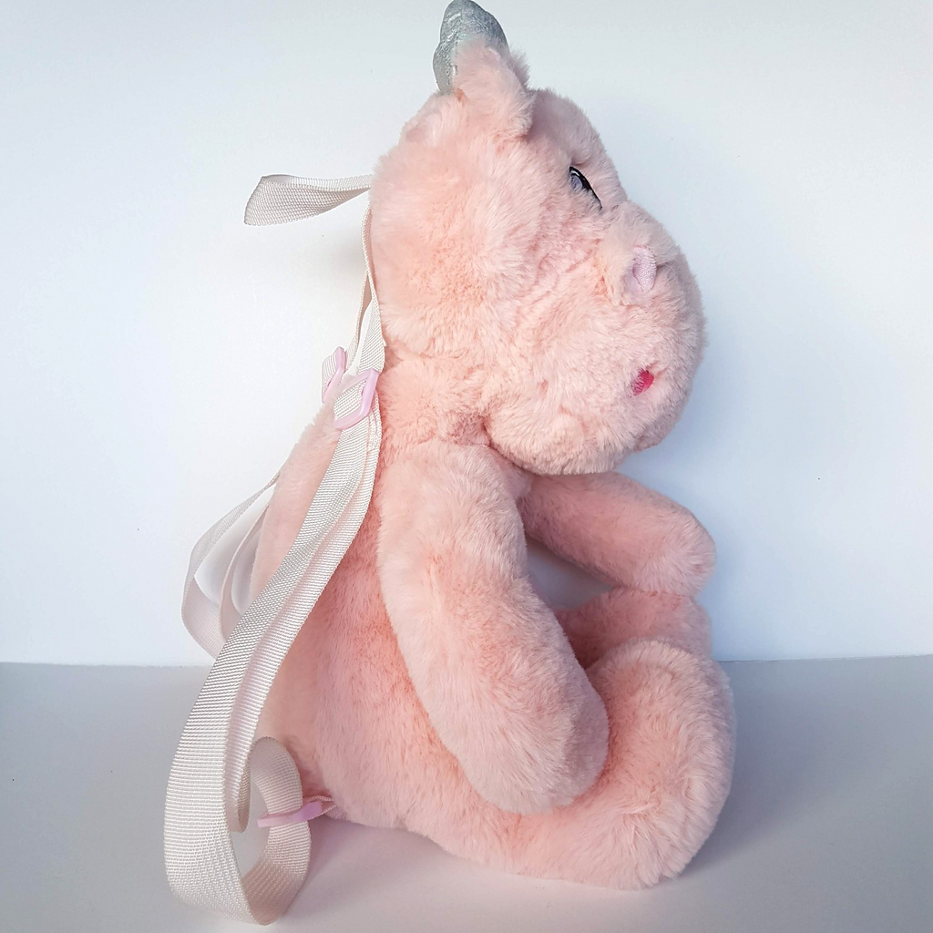 Carried Away HIPPO Plush BACKPACK Kids Bag 37cm Soft Toy School Stuffed Animal7