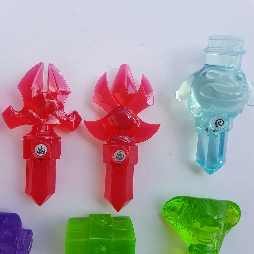 Skylanders Trap Team CRYSTAL TRAPS Kaos Life Water Air Earth Fire Undead Magic2