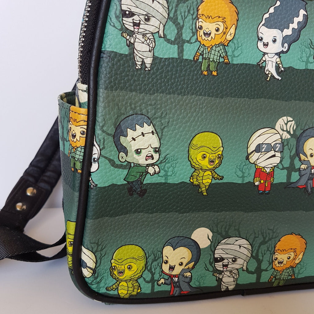 LOUNGEFLY Universal Monsters Mini BACKPACK Bag Halloween Dracula Gothic Horror3