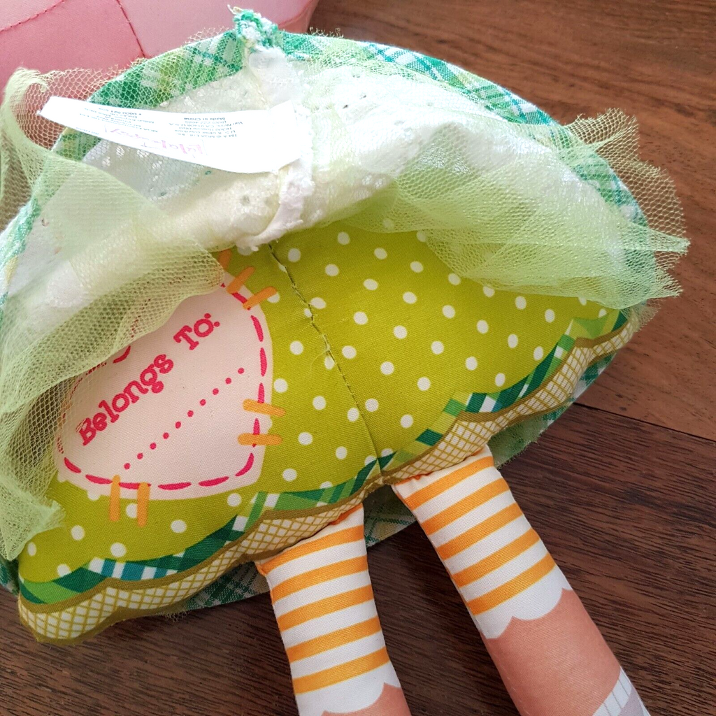 EUC Lalaloopsy BLOSSOM FLOWERPOT 18" Plush Fabric Rag Doll Lace Dress Embroidery9