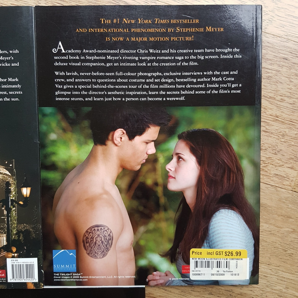 Twilight ILLUSTRATED MOVIE COMPANION BOOKS 3 Paperback Vampires Edward & Bella13