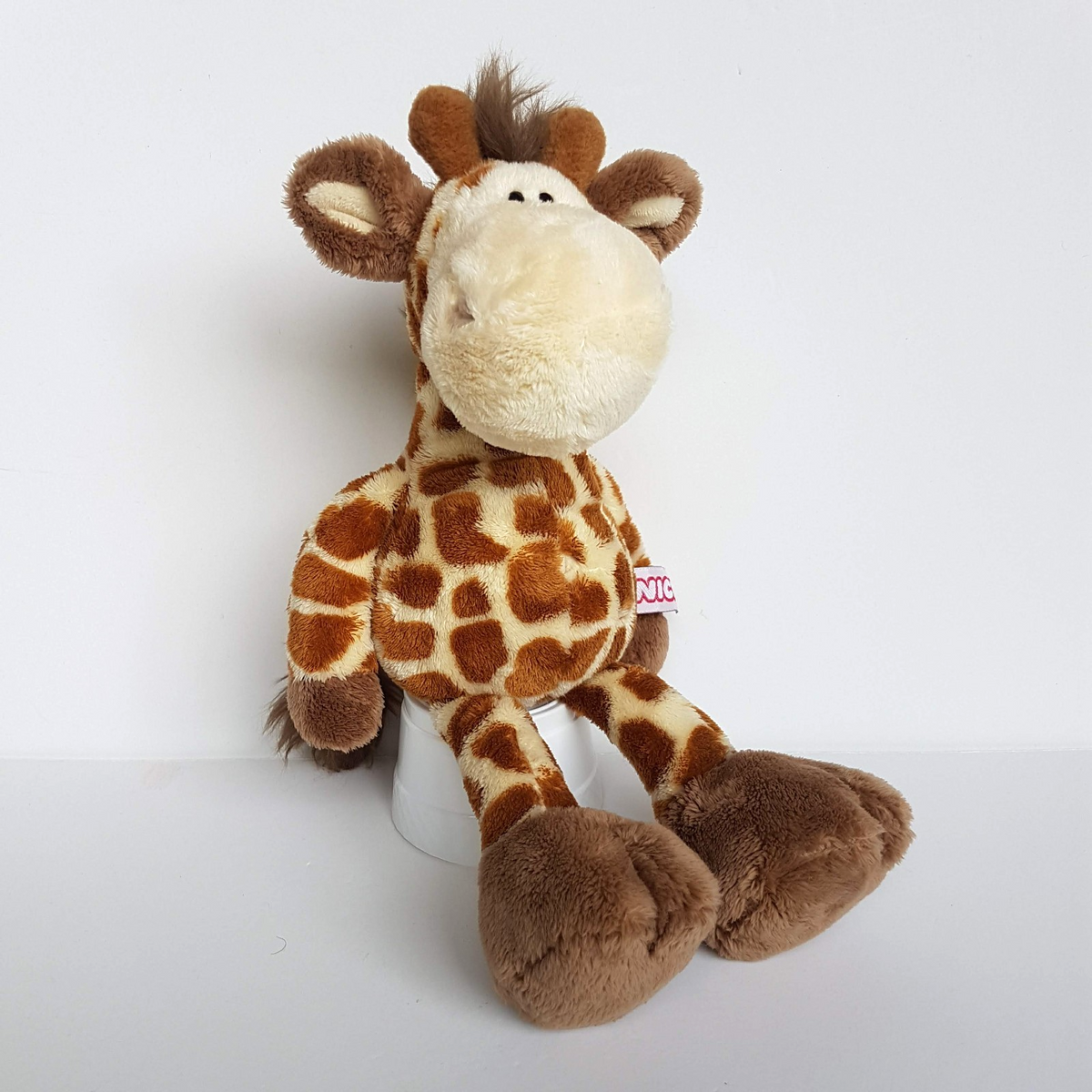 Nici GIRAFFE Plush Soft Toy Floppy 28cm Stuffed Animal Cute Spotty Safari Toy0