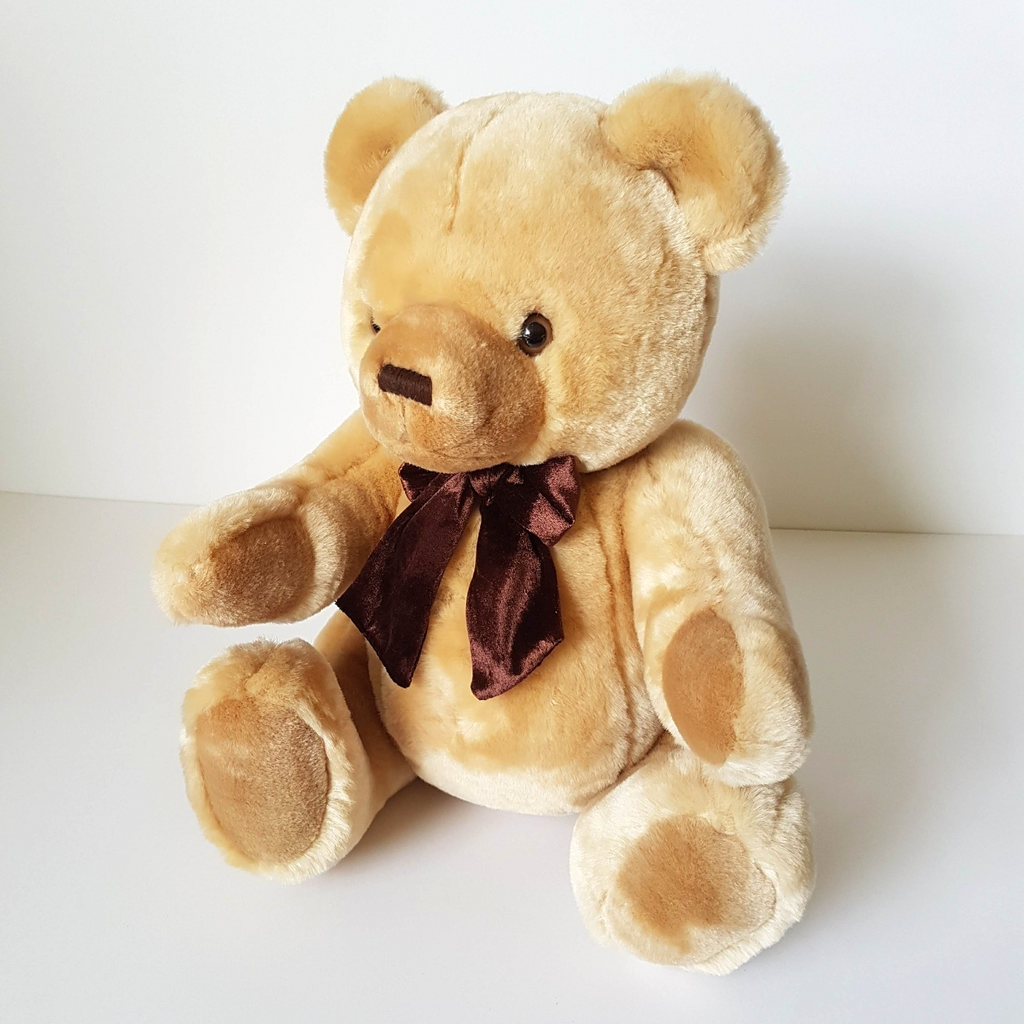 Keel PLUSH TEDDY BEAR 39cm Cute Stuffed Animal Soft Toy Simply Soft Collection0