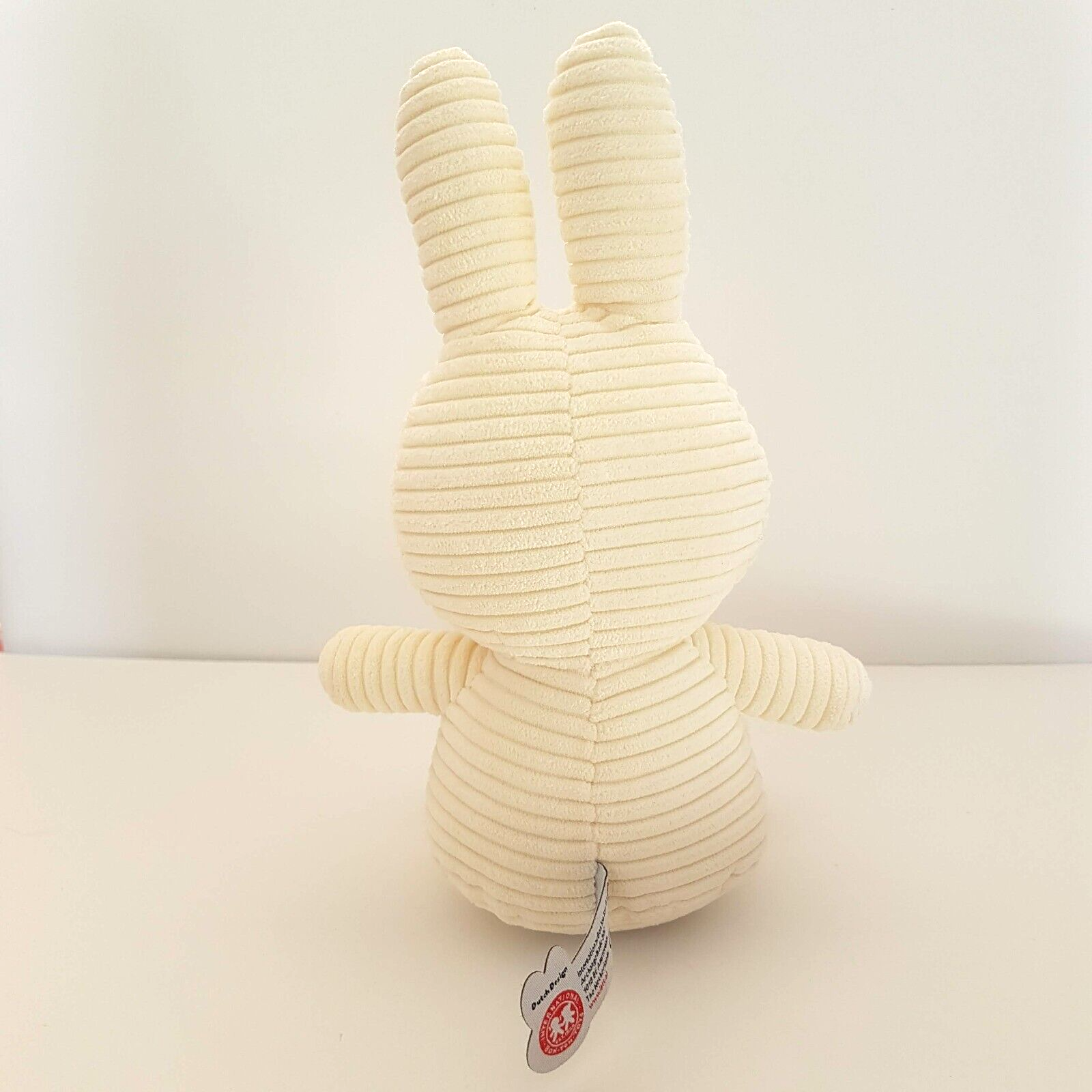 MIFFY Nijntje Corduroy Bunny Rabbit Plush Cream 9.5” Stuffed Animal Soft Toy4