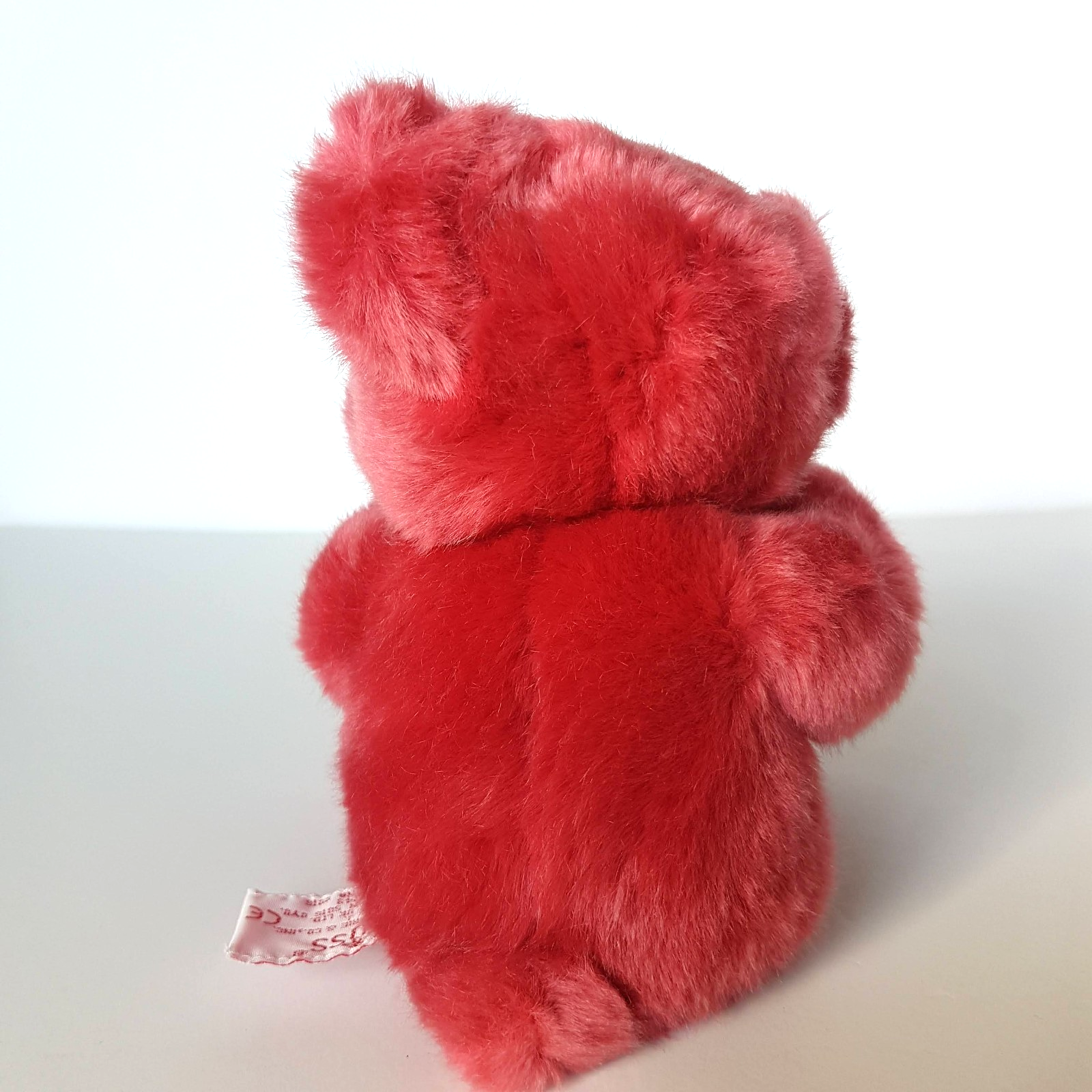 Russ RUBY LOVE HEART BEAR Glitter Plush 21cm Stuffed Animal Soft Toy Pink Red3