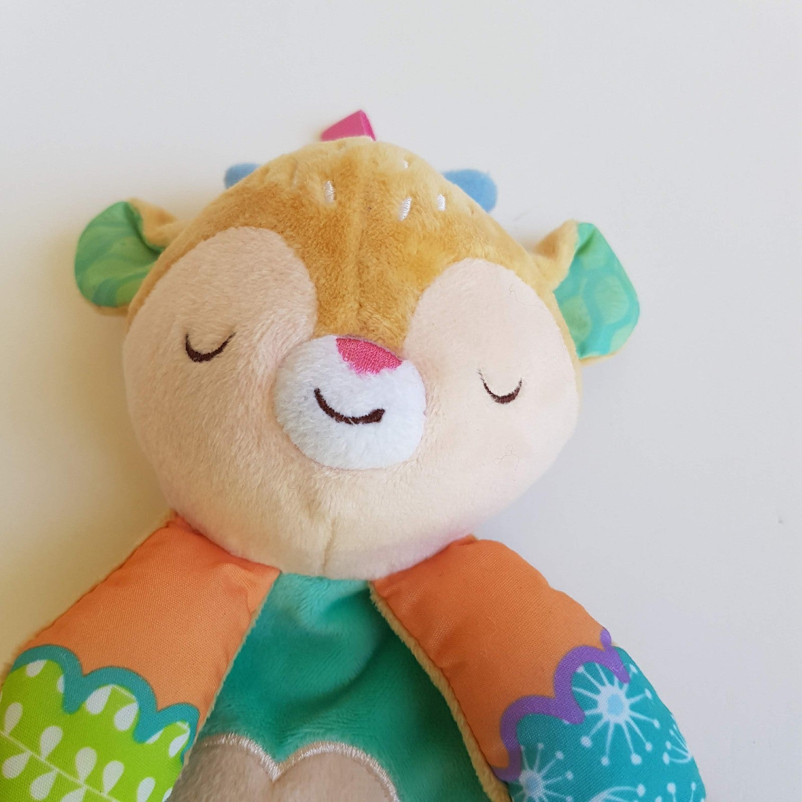 Vtech MY FRIEND FAWN Musical LOVEY Plush Baby Toy Comforter Security Blanket1